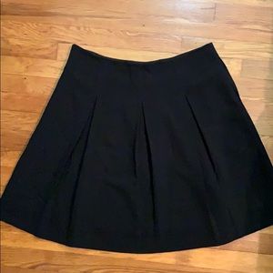 Black Pleated Skirt